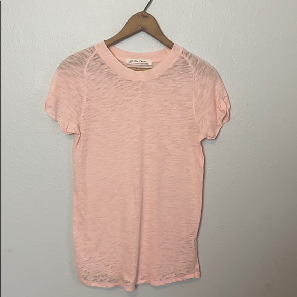 Free People Tops - Pink we the free people thin tee